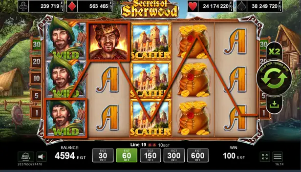 Sherwood-gold-slot-gameplay